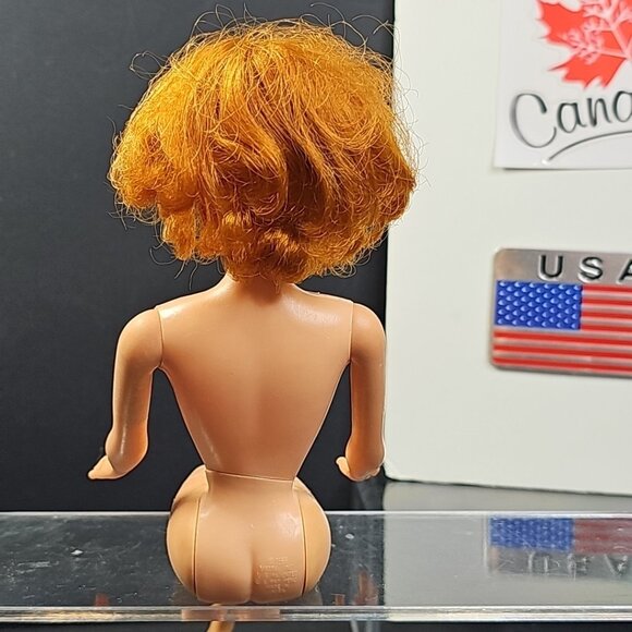 Barbie 1966 Stacey Twist 'n Turn with Lashes & Short Red Hair READ Japan - Picture 10 of 16